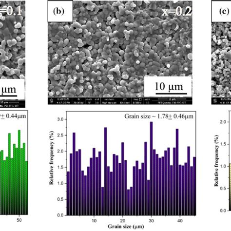 Sem Images Of Conventionally Sintered Samples At C For A Holding