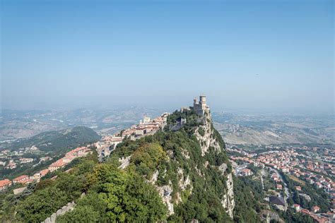 Highest Peak Of San Marino Monte Titano Symbol Hunt