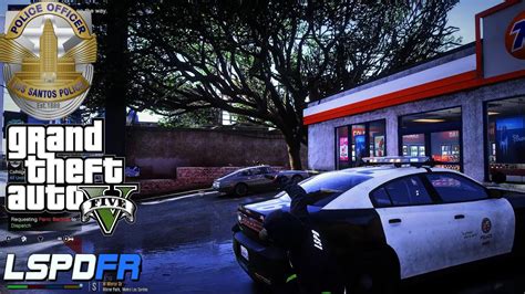 GTA V LSPDFR 0 4 9 LSPD 23 ROBBERY SHOOTOUT LSPDFR NVE No