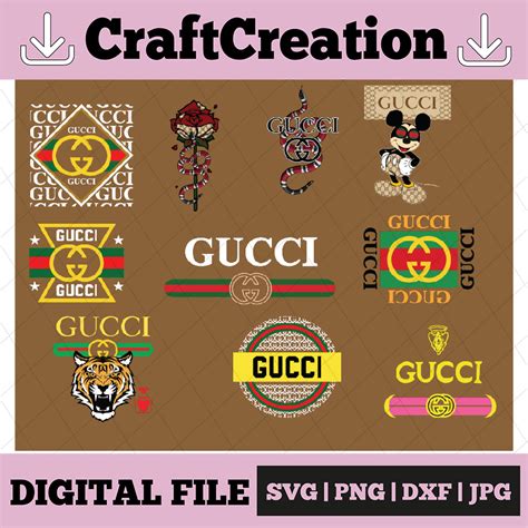 Gucci Bundle Svg Gucci Logo Svg Gucci Bundle Svg Brand Lo Inspire