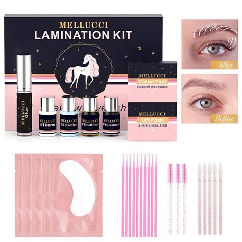 1 Set Lash Lift Kit Et Brow Lamination Kit Solution 2 En 1 Kit Lash