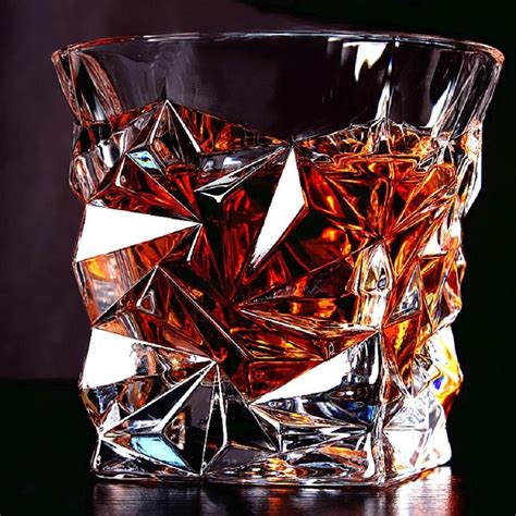 Crystal Whiskey Rock Glass Old Fashioned Tumbler 9 4 Oz Crystal