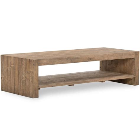 Beckwourth Coffee Table Sierra Rustic Natural Coffee Table Rustic