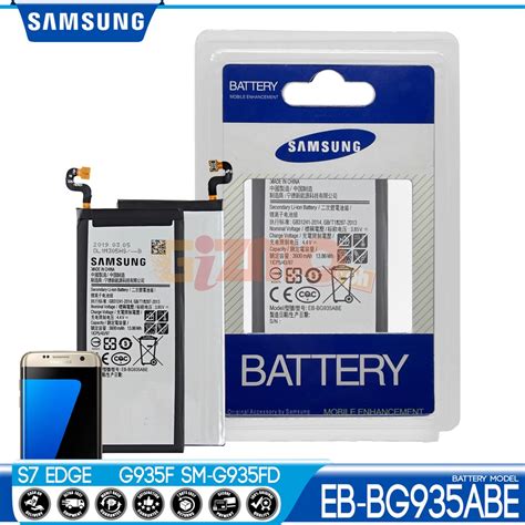 Samsung Galaxy S Edge G Model Eb Bg Abe Battery Original