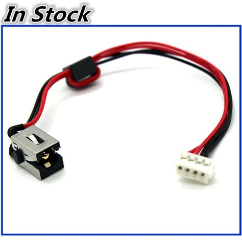 New Laptop Dc Power Jack Charging Cable Wire Cord For Toshiba Satellite