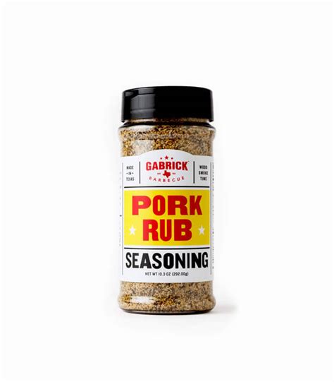 Pork Rub Seasoning Born Bbq And Kök