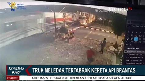 Masinis Ka Brantas Yang Tabrak Truk Trailer Di Semarang Masih Muda Ini