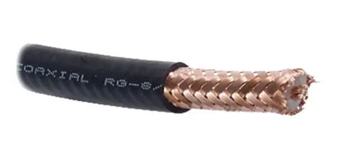 Cable Coaxial Rg8 u Rollo 25 Mts Viakon Malla De Cobre 97 Envío gratis