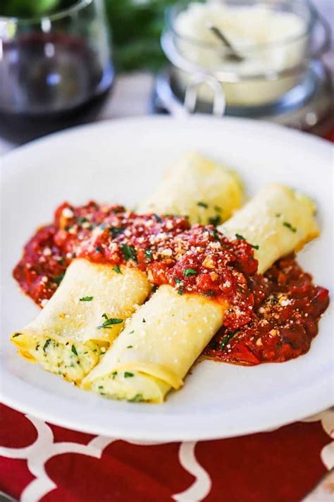 Homemade Stuffed Manicotti How To Feed A Loon