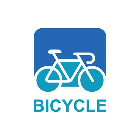 Bicycle Shop Logo Design Vector Image Bicycle Logo Concept Icon Vector