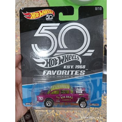 Hot Wheels Chevy Gasser Bel Air Th Anniversary Favorites Shopee Malaysia