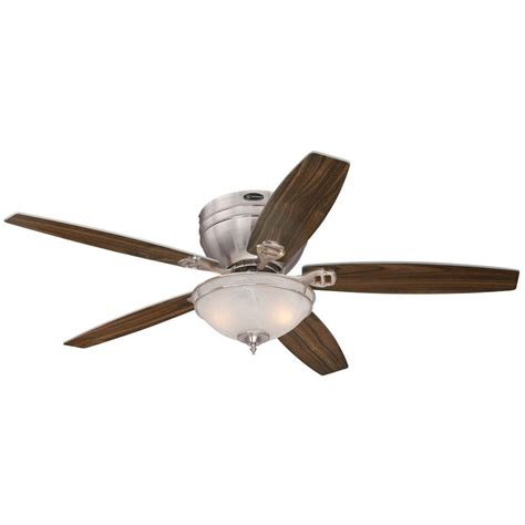 Westinghouse Carolina 52 In Brushed Nickel Indoor Ceiling Fan 7200100