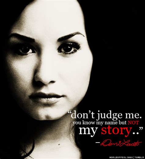 Quotes About Cutting Demi Lovato