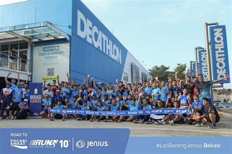 Keseruan Lari Bareng Jenius Dalam Road To Pocari Sweat Run Indonesia 2023