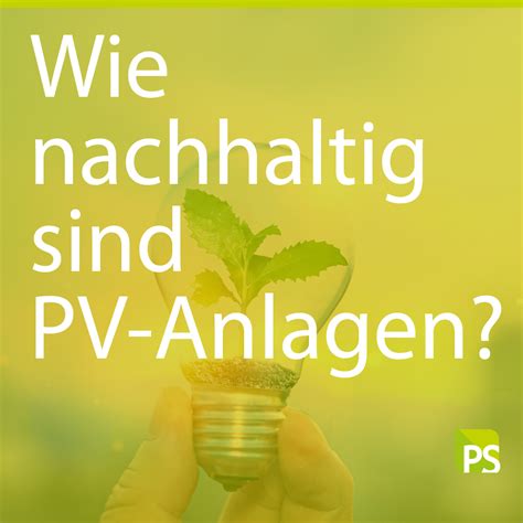 Ökobilanz einer PV Anlage PS Ennogy GmbH