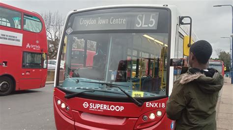 FRV Arriva London Route SL5 Bromley North Stn Croydon Park Street