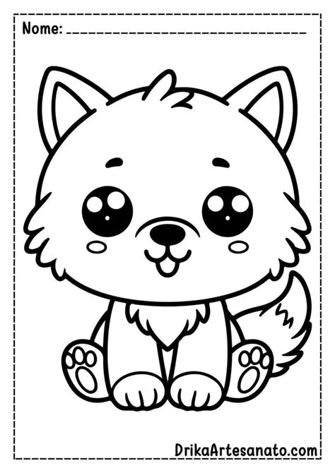 50 Desenhos De Lobo Para Colorir Grátis Em Pdf