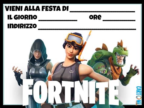 Biglietti Auguri Compleanno Fortnite Da Stampare