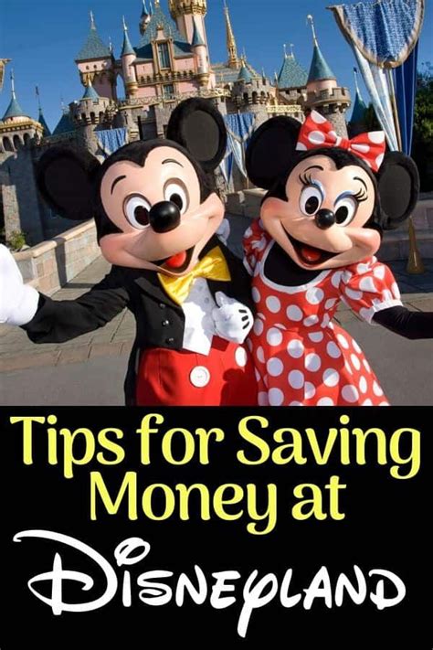 Money Saving Tips For Doing Disneyland On A Budget Disneyland Tips