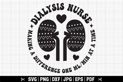 Dialysis Nurse SVG | Kidneys SVG