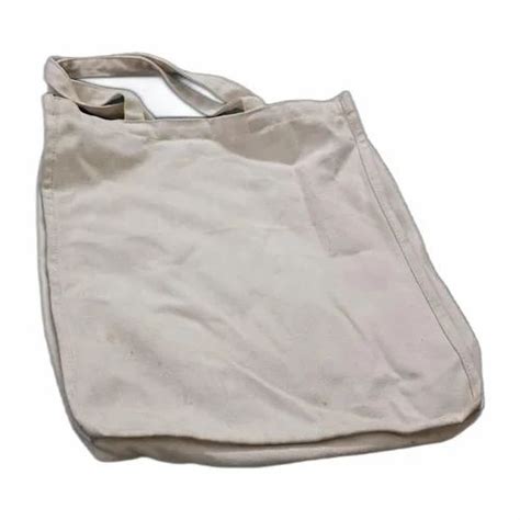 Loop Handle White Cotton Carry Bags Capacity 2 Kg Size Dimension 10