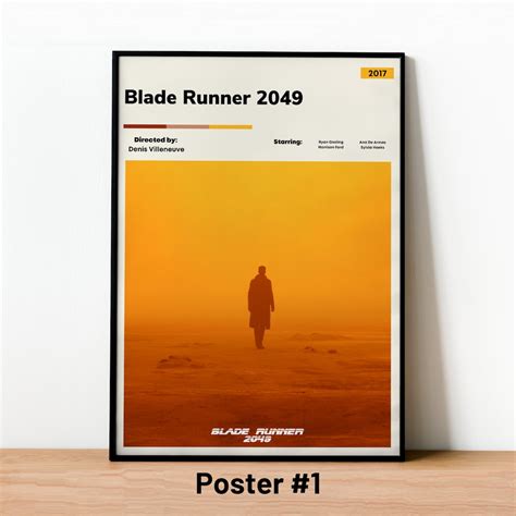 Blade Runner 2049 Poster Blade Runner 2049 Print Blade Runner 2049 Decor Blade Runner 2049