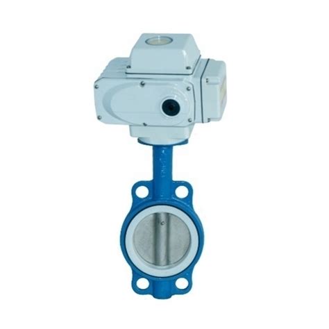 6 Electric Wafer Butterfly Valve