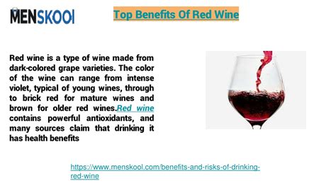 PPT - Top Benefits Of Red Wine PowerPoint Presentation, free download ...