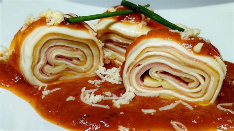 Receita De Sucesso Rondelli De Presunto E Queijo Massa De Pastel