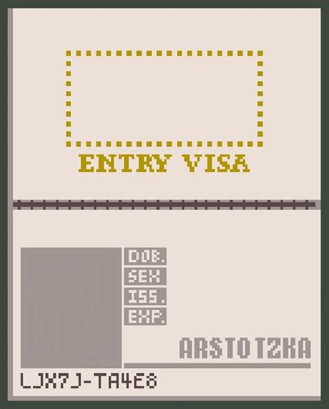 Papers Please Make Your Own Passport