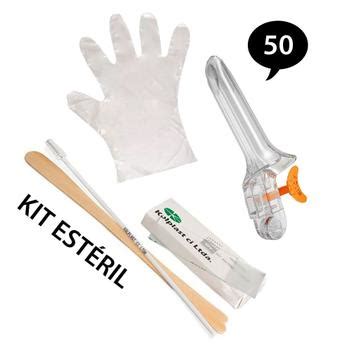 Kit Papanicolau Descart Vel Pequeno Est Ril Vagispec Unidades