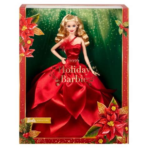 Mattel 2022 Holiday Barbie Doll 1 Ct QFC