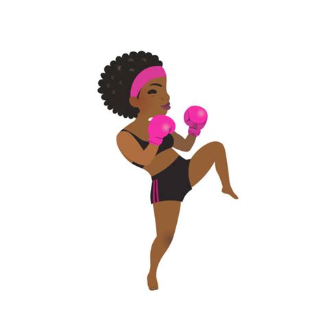 Kickboxing Illustrations Royalty Free Vector Graphics And Clip Art Istock