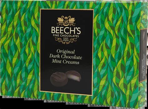 Beech S Original Dark Chocolate Mint Fondant Creams 150g Beechs Box