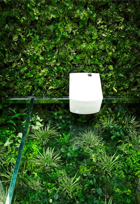 Nature Calls Gorgeous Green Bathroom Lush With Plant Life Designs