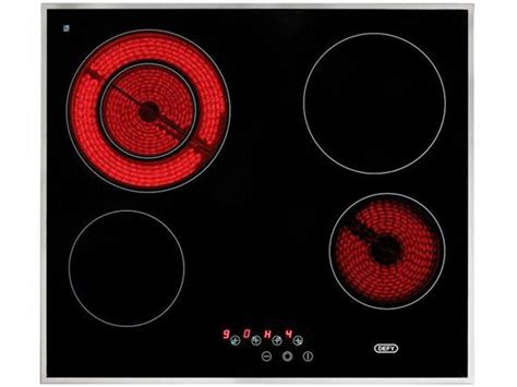 Electric Hobs Defy 600 Ceran Touch Control Hob Black Dhd394