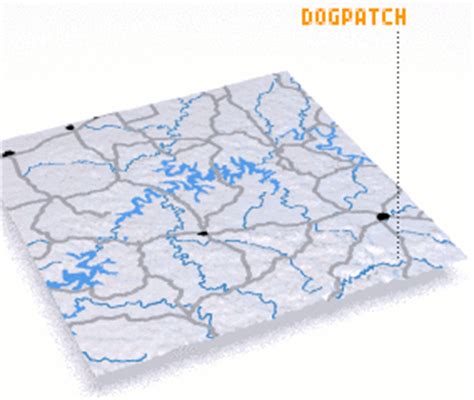 Dogpatch (United States - USA) map - nona.net