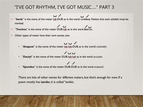 Rhyme Scheme, Rhythm, and Meter | PPT