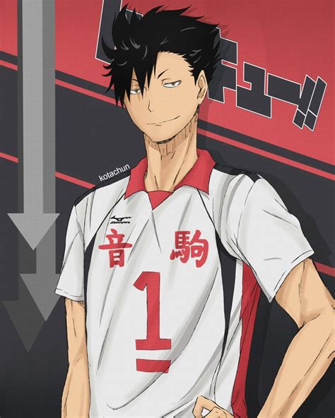 Haikyuu Kuroo In Nekomas White Uniform Haikyuu Pinterest