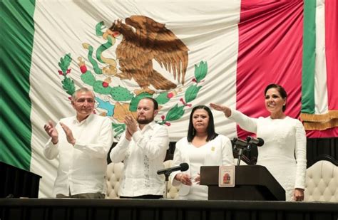 Hist Rica Toma De Protesta De Mara Lezama Como Primera Gobernadora De