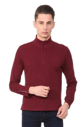 Cotton Hosiery Mens Branded Full Sleeve T Shirts At Rs 350 Piece In