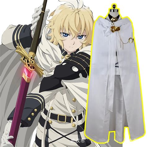 Anime Seraph Of The End Owari No Seraph Cosplay Mikaela Hyakuya Uniform Cosplay Costume Full Set