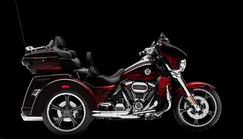 Harley Davidson Cvo Tri Glide Dantes Red Fade For Sale In Fresno Ca