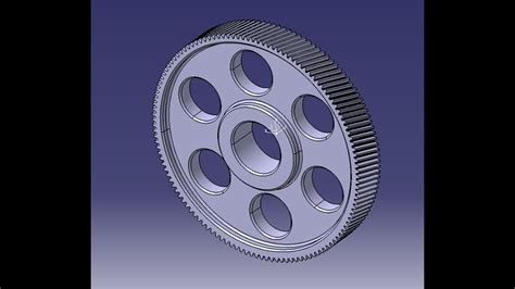 Catia V5 Zahnradkonstruktion Normdarstellung YouTube