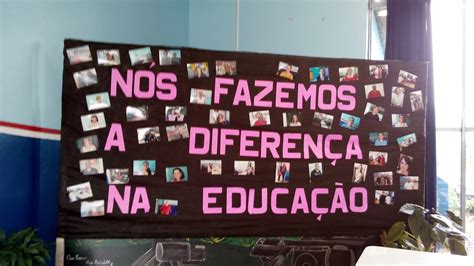 Ideias De Murais Para O Dia Dos Professores Educa O Infantil