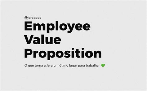 EVP O que é Employee Value Proposition