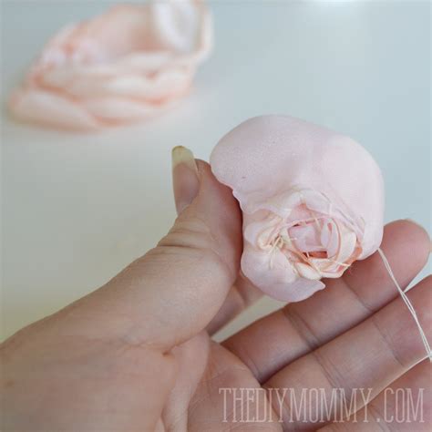 Sew Fabric Peonies And Cabbage Roses The DIY Mommy