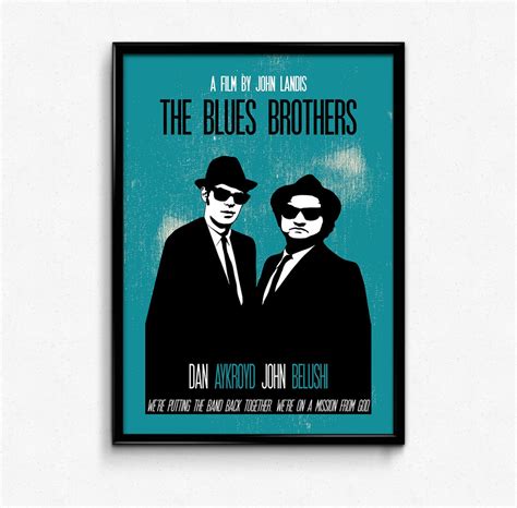 The Blues Brothers Poster Print Movie Quote We're