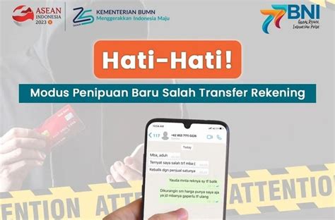 Bni Ingatkan Nasabah Soal Modus Penipuan Salah Transfer Uang Trenasia