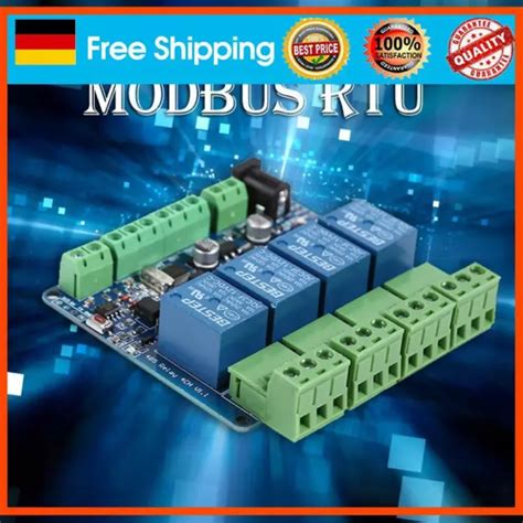 Modbus Rtu Way V Relay Module Switch Way Relay Output Rs